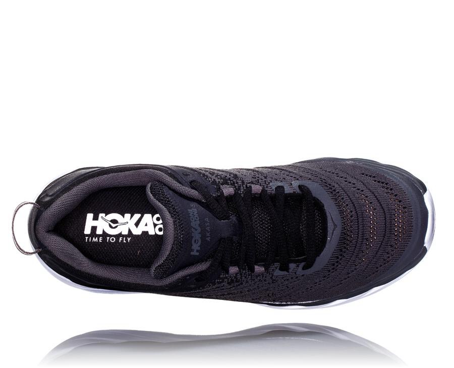 Hoka One One Løbesko Herre - Akasa - Sort/Hvide - 452816WYK